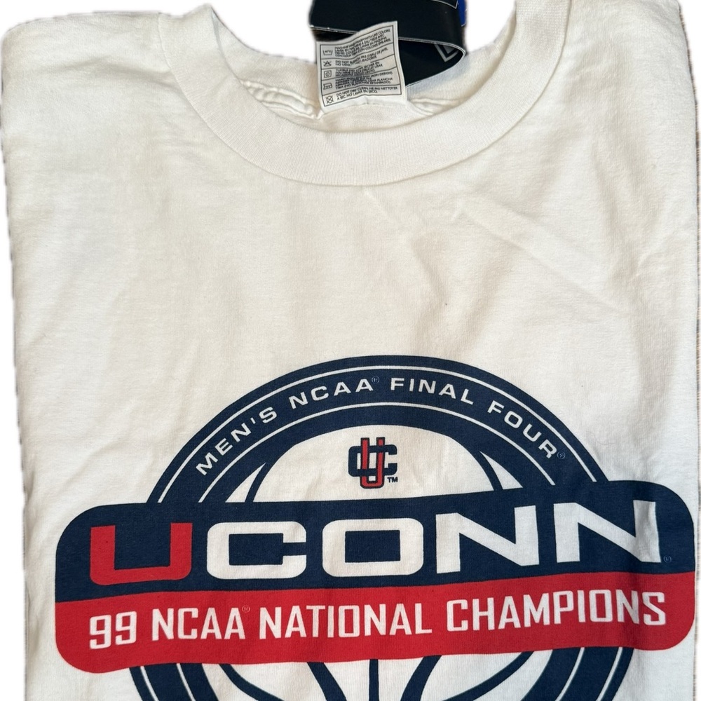 UConn NCAA Champions White T-Shirt